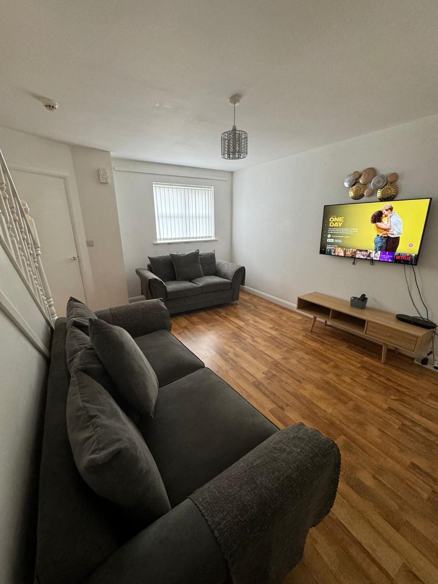 Home Sleeps5-Netflix-Parking-Near City Centre-Etihad-Coop Live Manchester Exterior foto